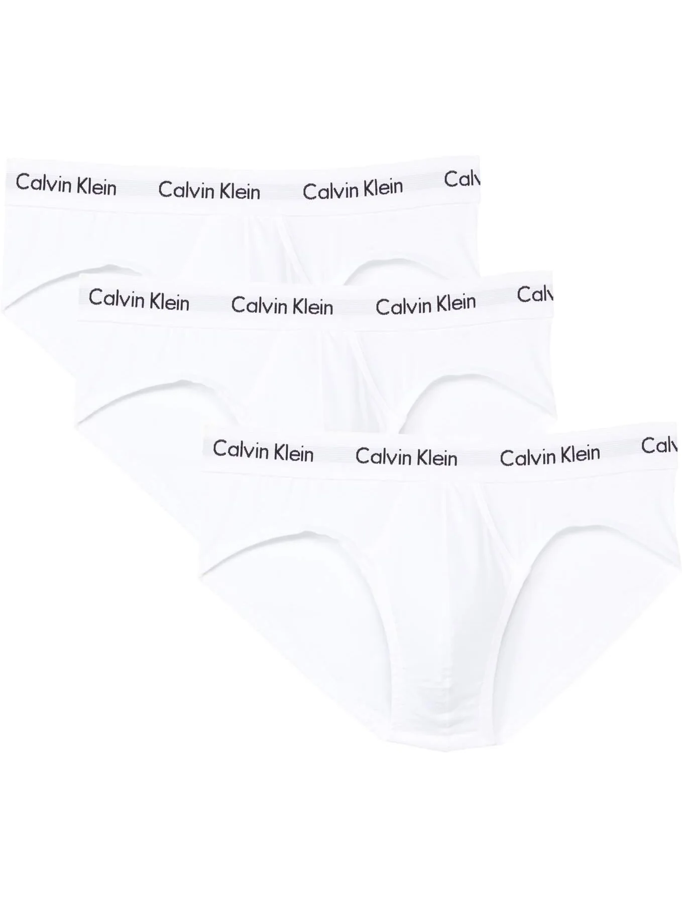Хлопковые эластичные трусы на бедрах Calvin Klein Underwear