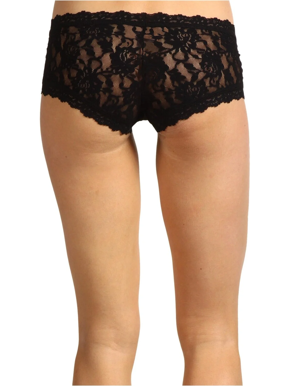 Фирменные кружевные шорты для мальчика Hanky Panky — изображение 3 из 4, черный