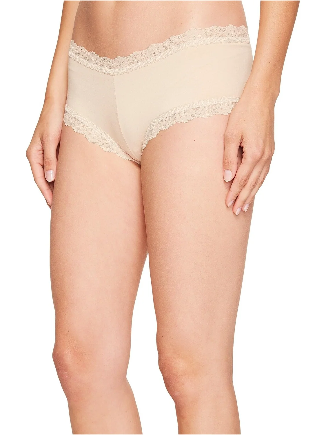 Хлопковые шорты для мальчика SUPIMA Hanky Panky — изображение 2 из 4, чай