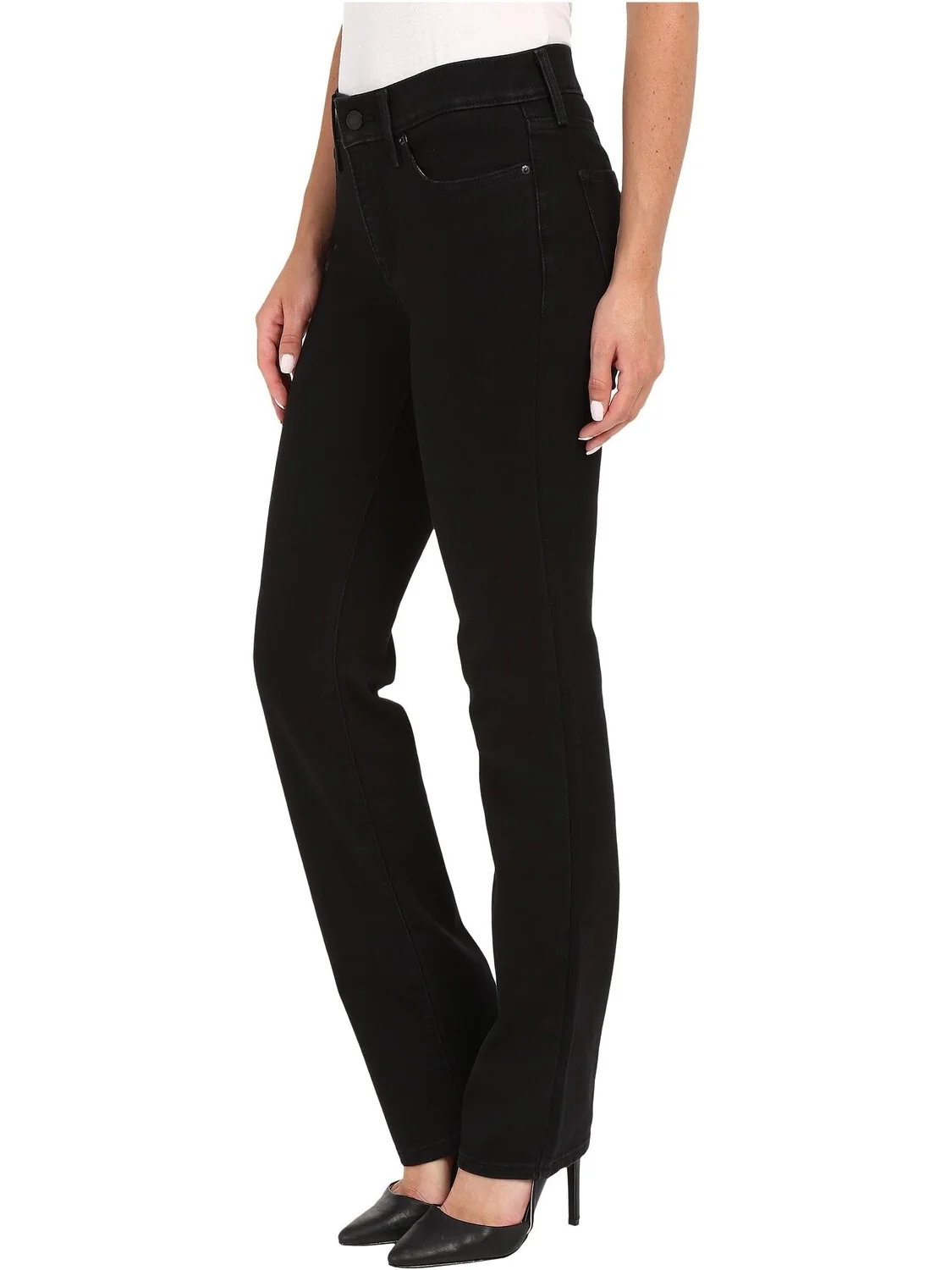 Джинсы Levi's Womens 314 Shaping Straight — изображение 2 из 4, черный