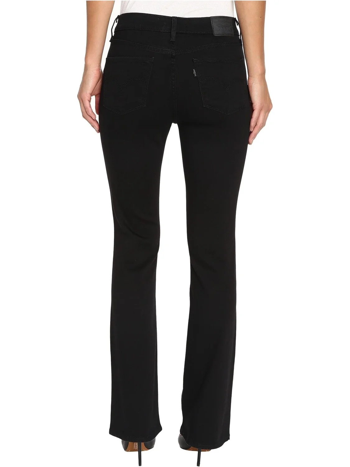 Джинсы Levi's Womens 315 Shaping Bootcut — изображение 3 из 4, черный