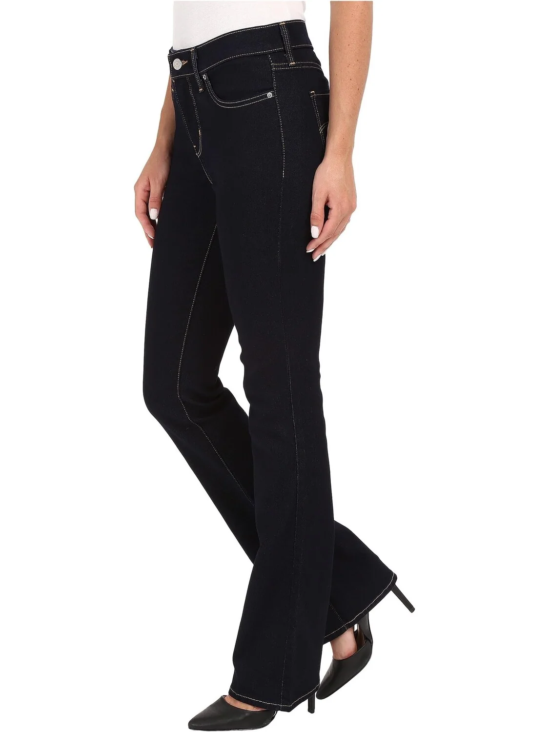 Джинсы Levi's Womens 315 Shaping Bootcut — изображение 2 из 4, голубой