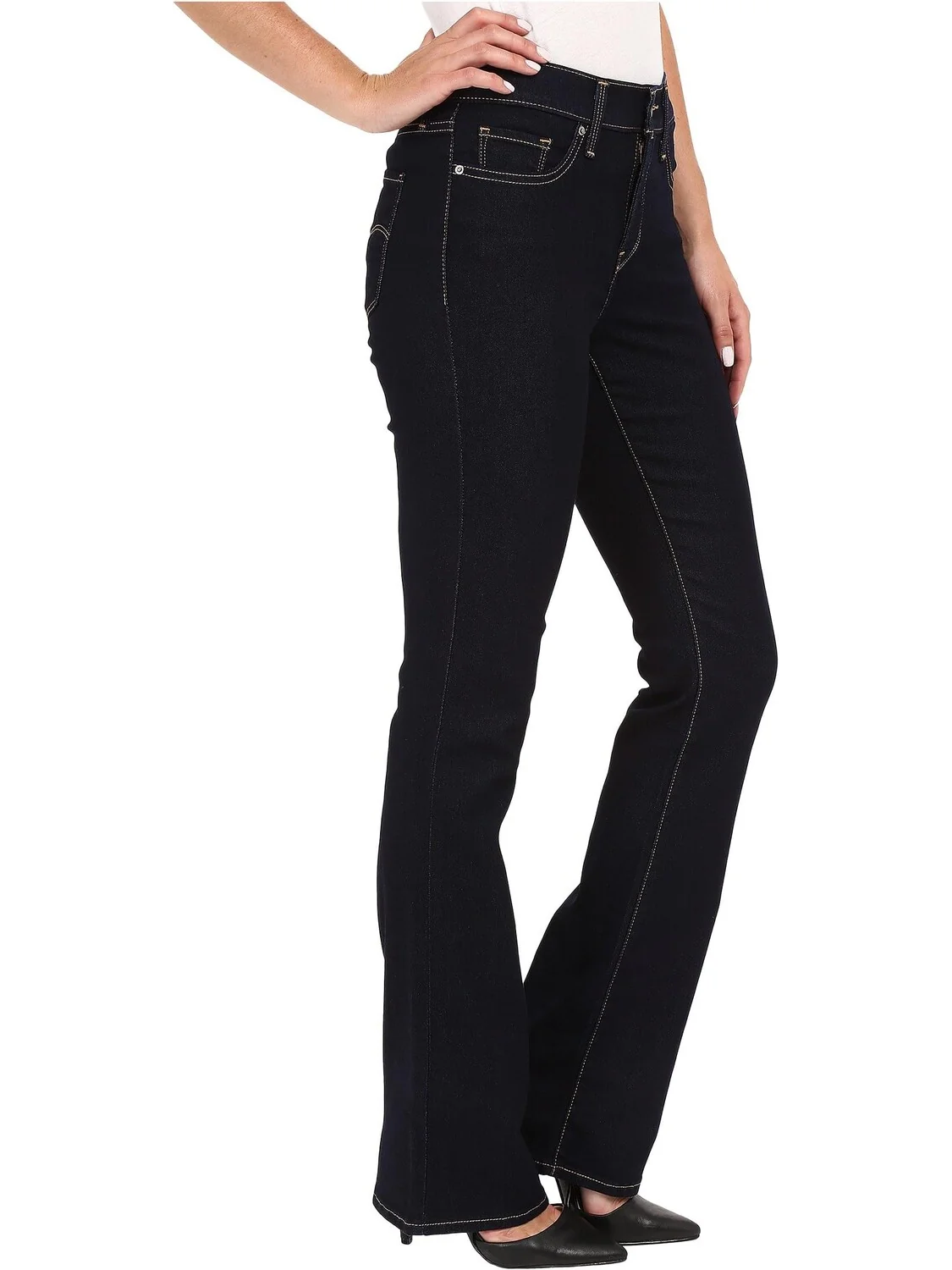 Джинсы Levi's Womens 315 Shaping Bootcut — изображение 4 из 4, голубой