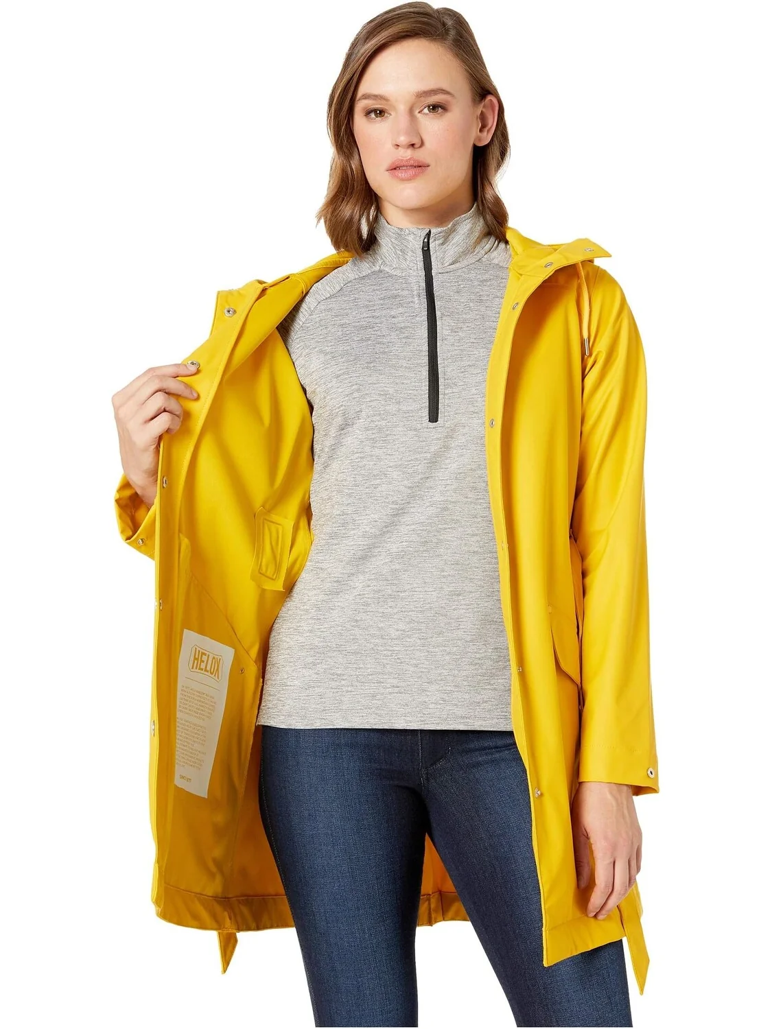 Плащ Kirkwall II Raincoat Helly Hansen — изображение 5 из 6, желтый