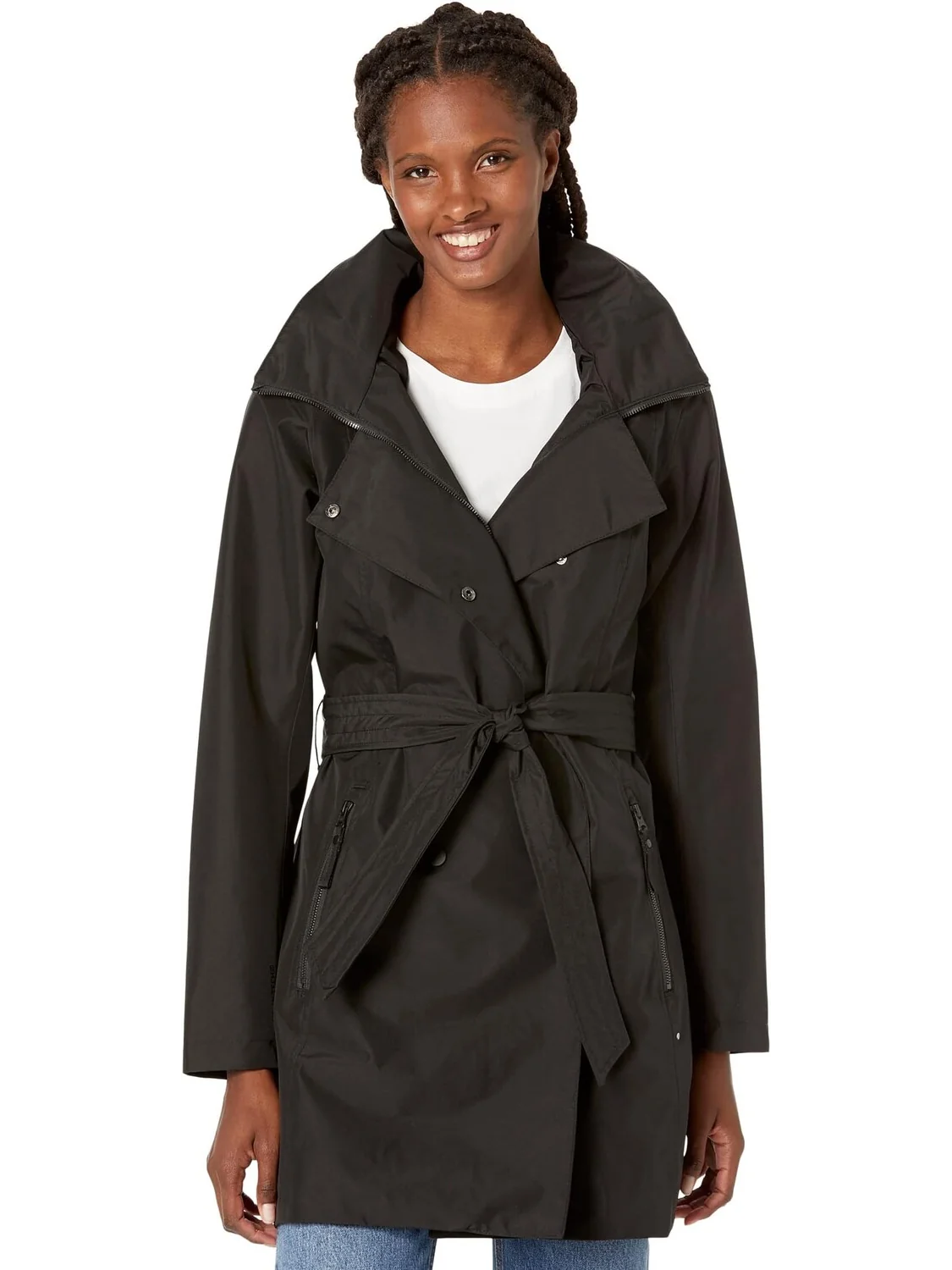 Плащ Welsey II Trench Helly Hansen — черный