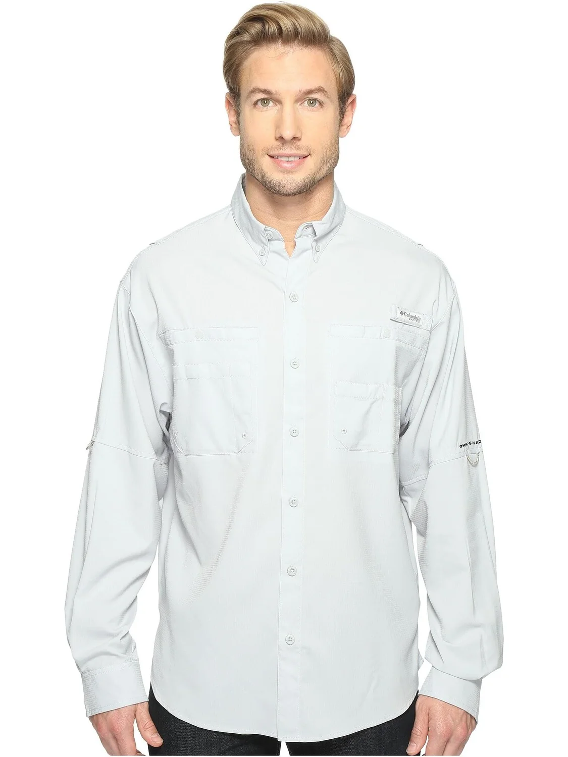 Рубашка Tamiami II L/S Columbia — изображение 1 из 7, серый