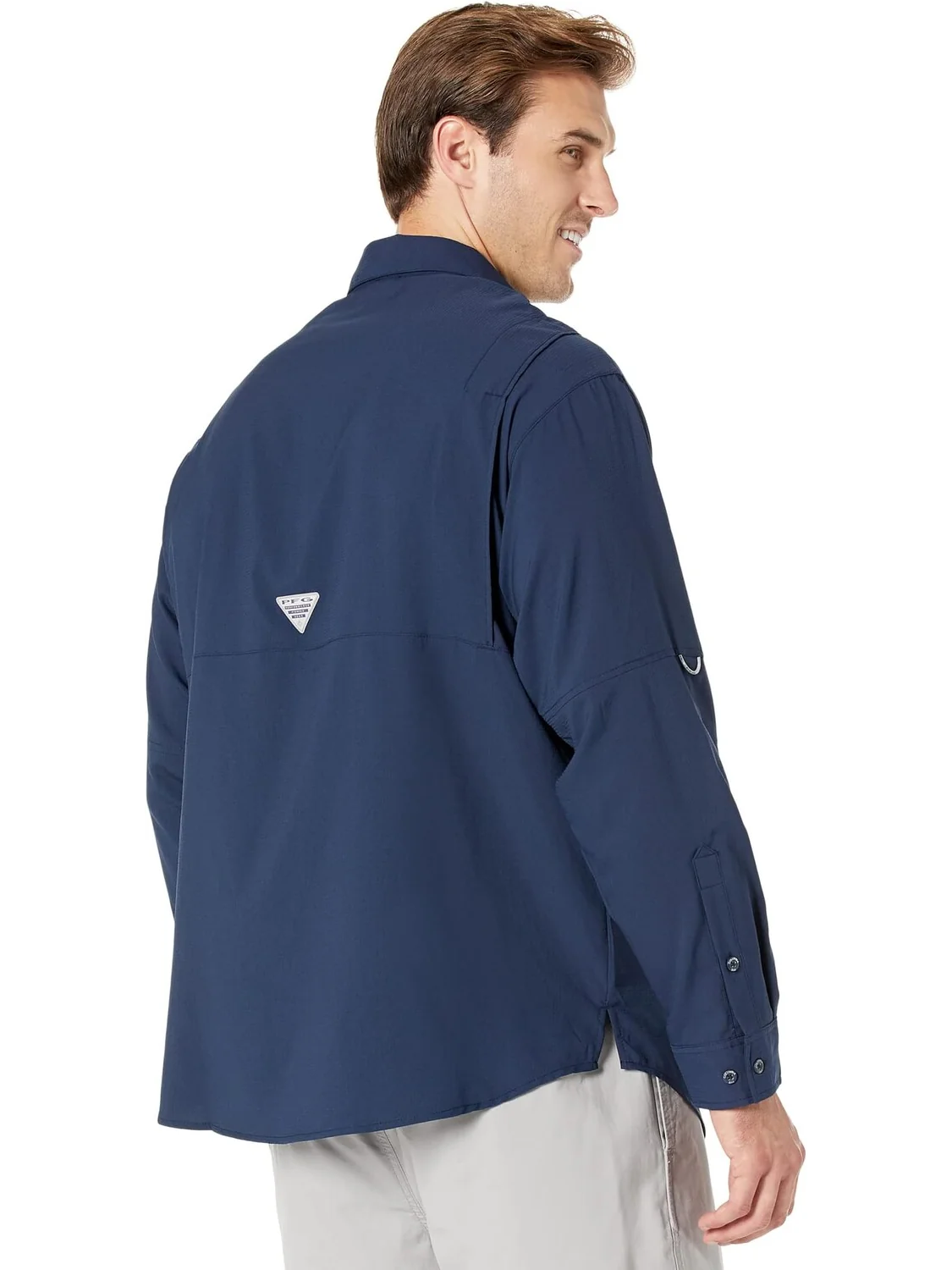 Рубашка Tamiami II L/S Columbia — изображение 2 из 4, темно-синий