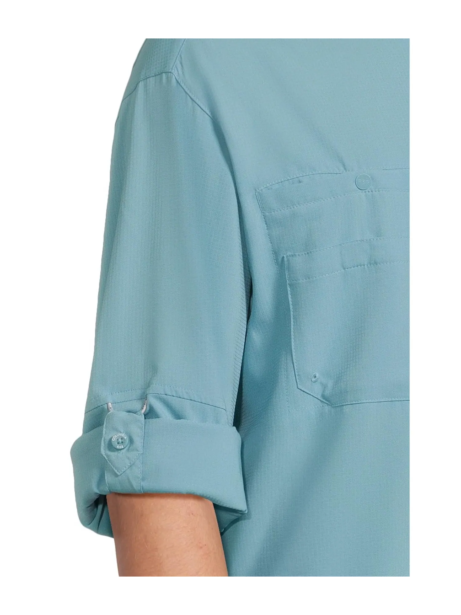 Топ Columbia Tamiami II L/S — изображение 4 из 5, винтажный синий