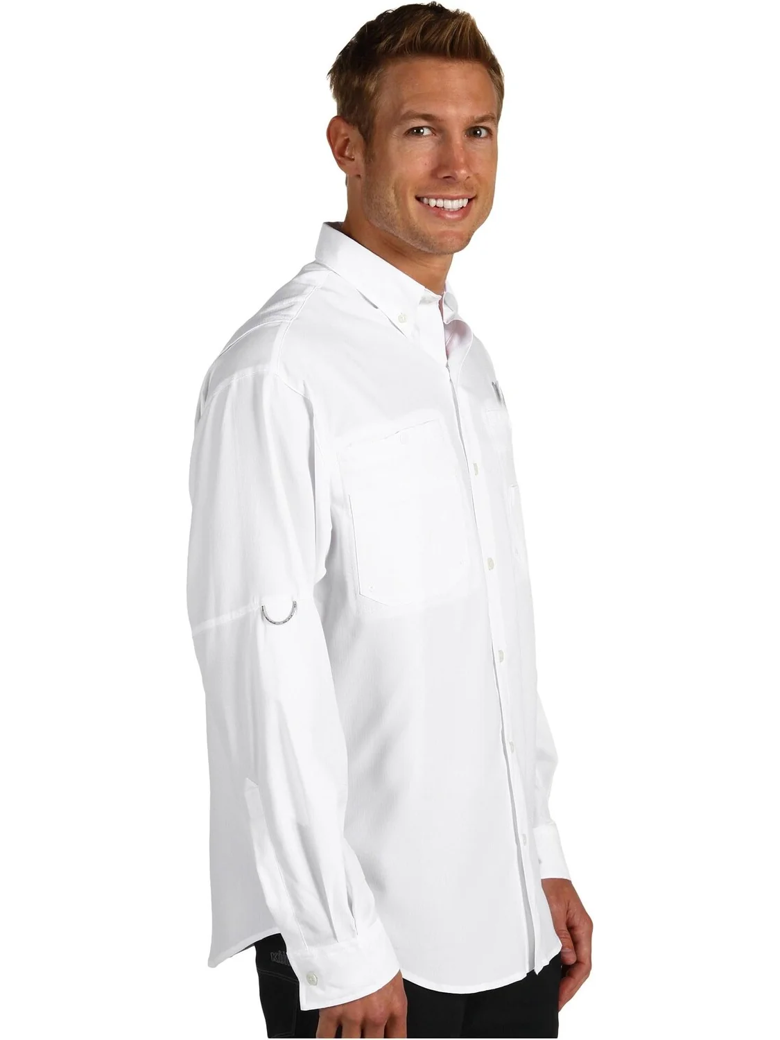 Рубашка Tamiami II L/S Columbia — изображение 3 из 3, белый