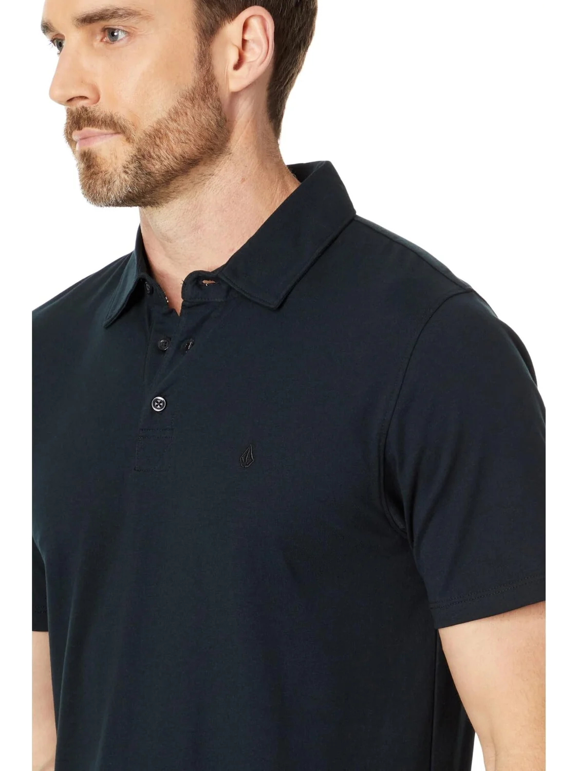 Рубашка-поло Wowzer Polo Volcom — изображение 3 из 4, черный