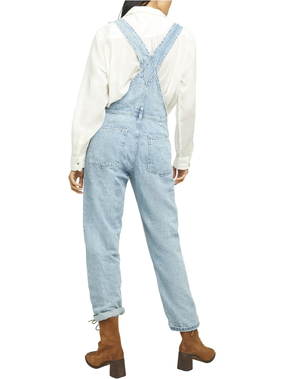 Джинсовый комбинезон We The Free Ziggy Free People — изображение 3 из 4, синий