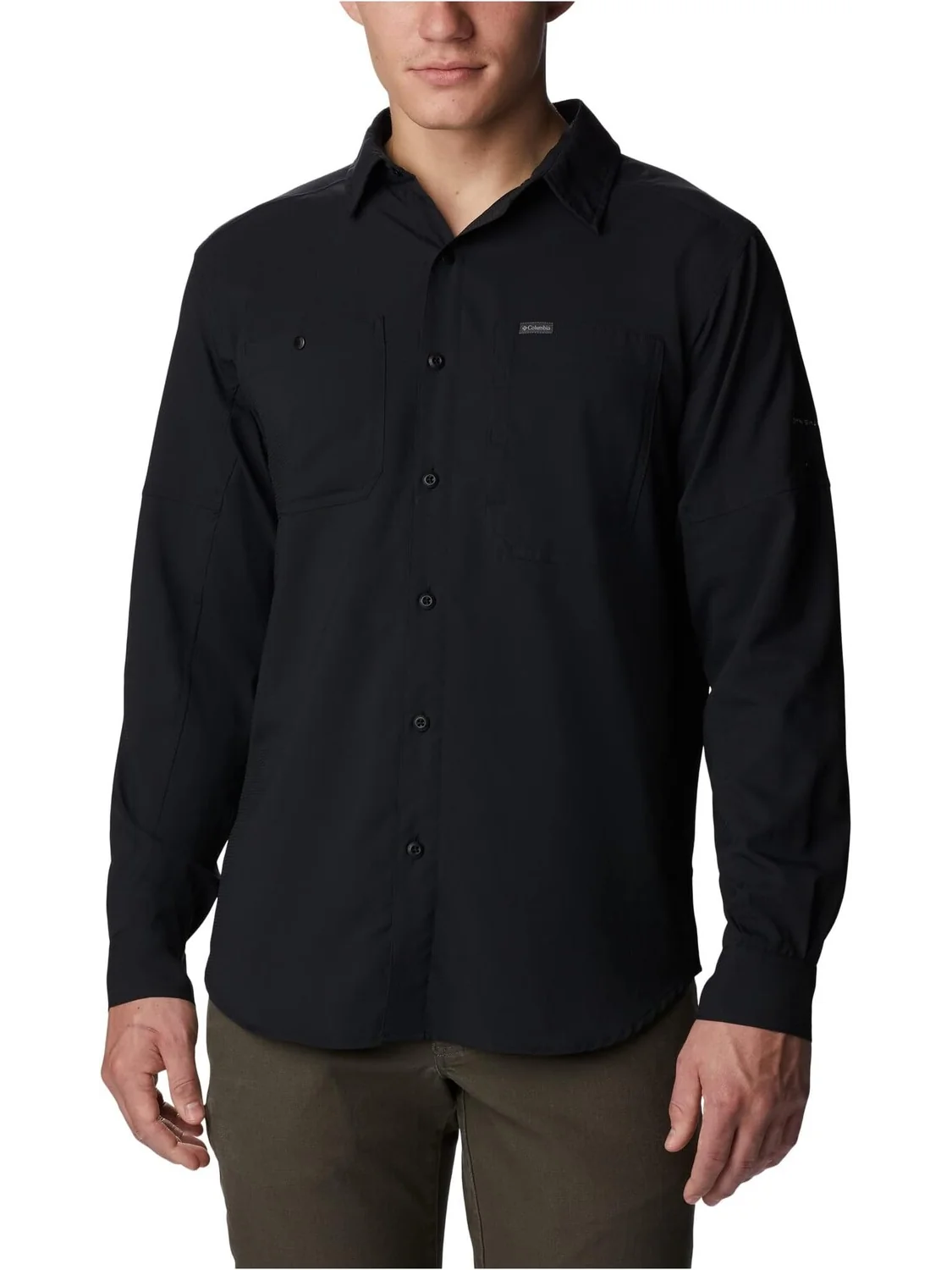 Рубашка Silver Ridge Utility Lite Long Sleeve Columbia — изображение 1 из 3, черный