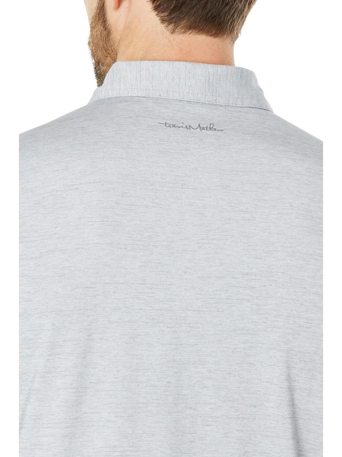 Рубашка-поло The Heater TravisMathew — изображение 3 из 4, серый
