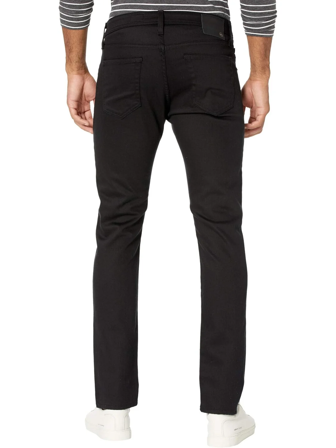 Джинсы Tellis Modern Slim Leg Jeans in Fathom AG Jeans — изображение 2 из 4, серый