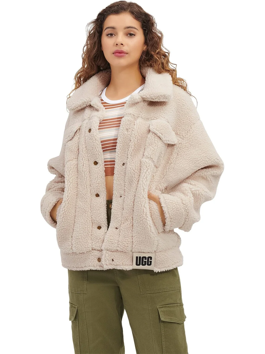 Куртка Frankie Sherpa Trucker UGG