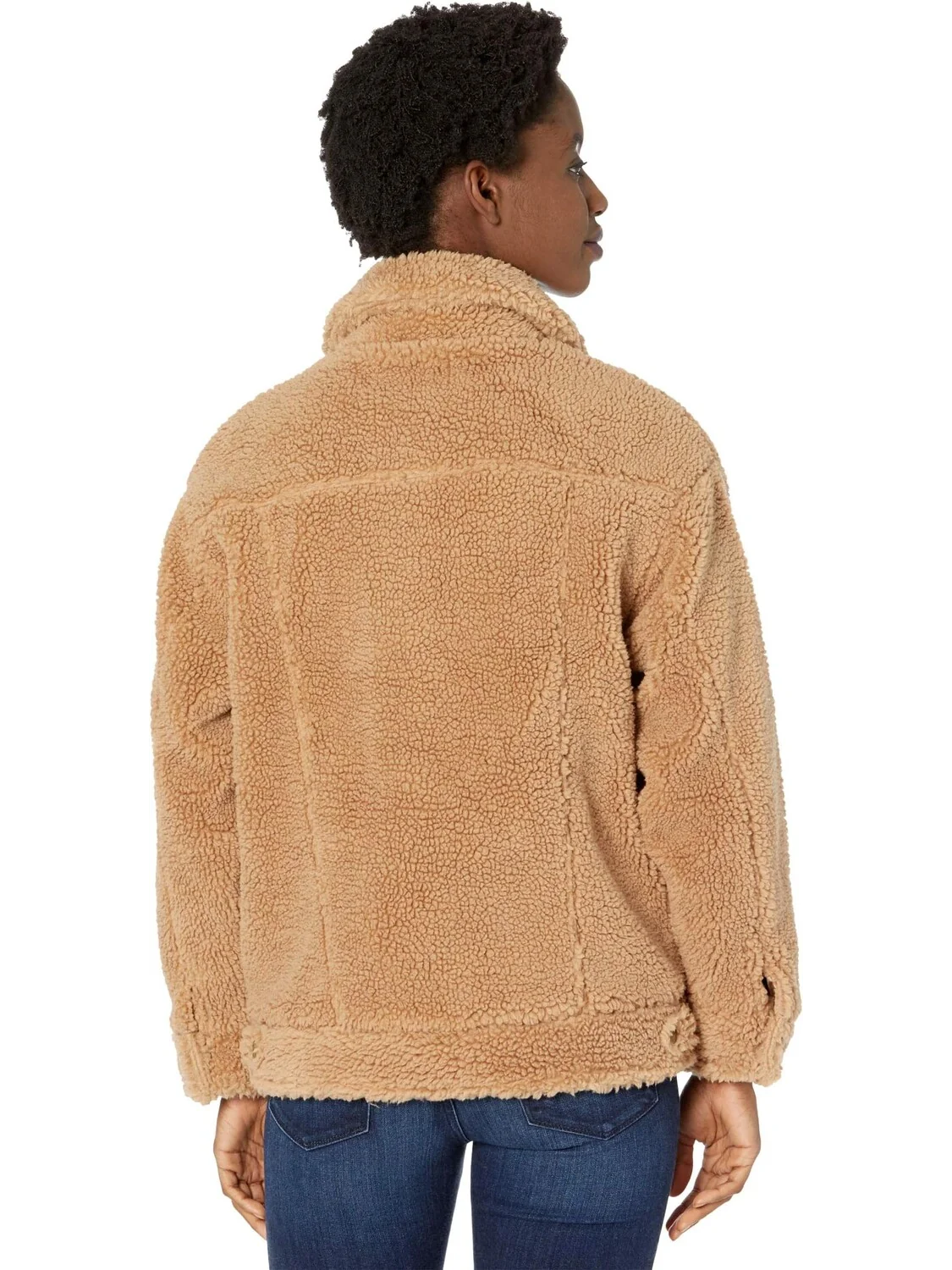 Куртка Frankie Sherpa Trucker UGG — изображение 2 из 4, верблюжий