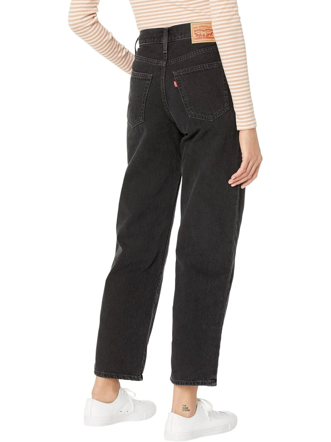 Джинсы Levi's Womens 94 Baggy — изображение 2 из 4, черный