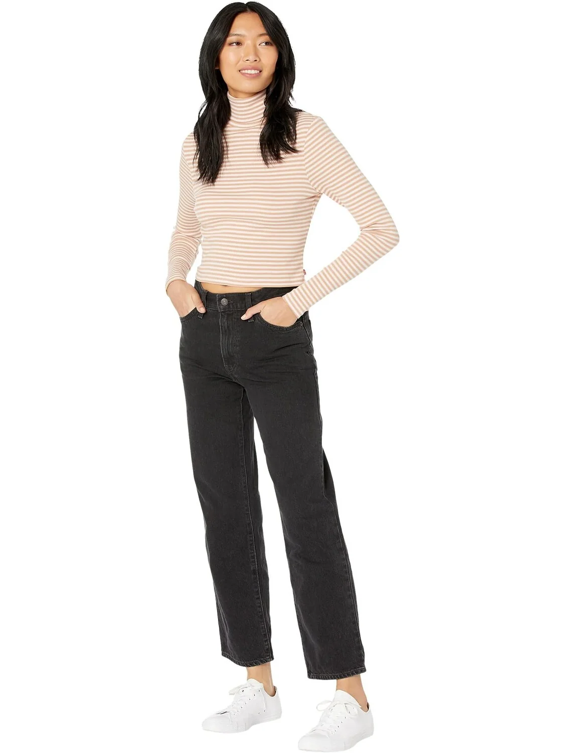 Джинсы Levi's Womens 94 Baggy — изображение 4 из 4, черный