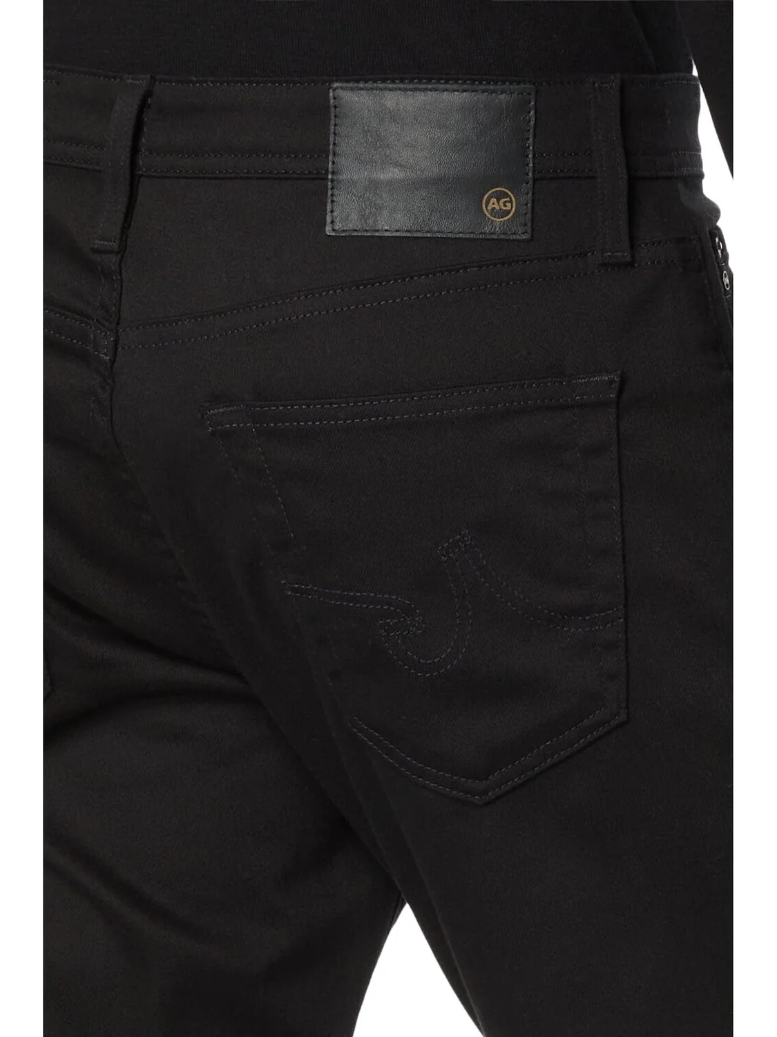 Джинсы Everett Slim Straight Fit Jeans in Fathom AG Jeans — изображение 3 из 4, серый