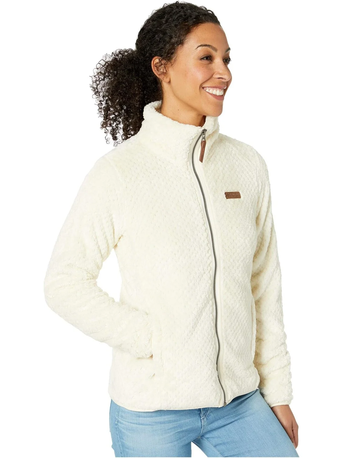 Куртка Fire Side II Sherpa Full Zip Columbia — изображение 4 из 5, мел