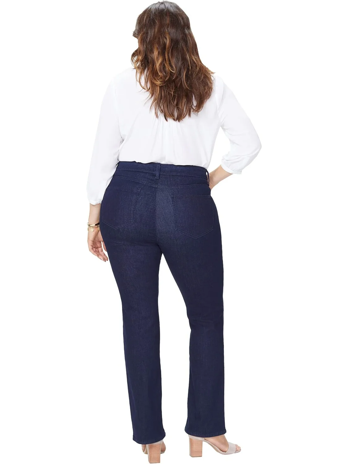 Джинсы Barbara Bootcut in Rinse NYDJ — изображение 2 из 3, выцветший
