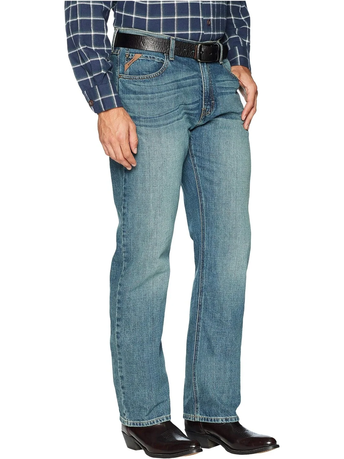 Джинсы M2 Relaxed in Granite Ariat — изображение 4 из 4, серый