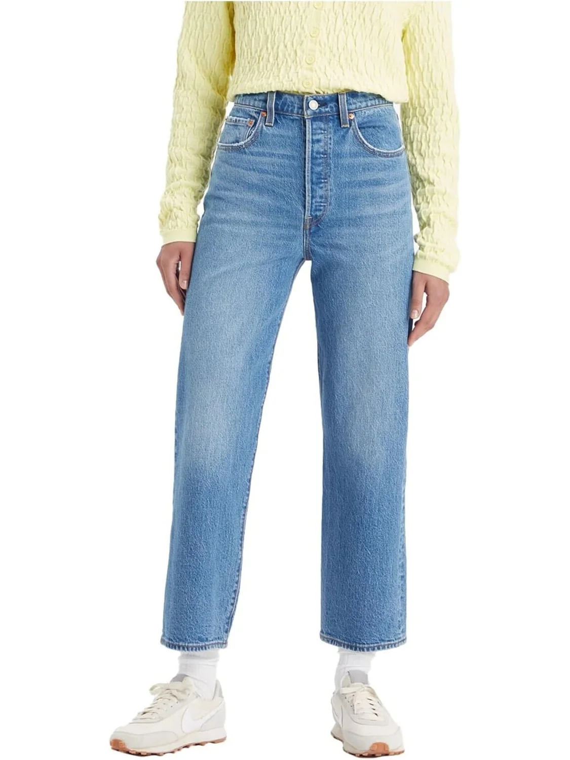 Джинсы Ribcage Crop Levi's, цвет Dance Around