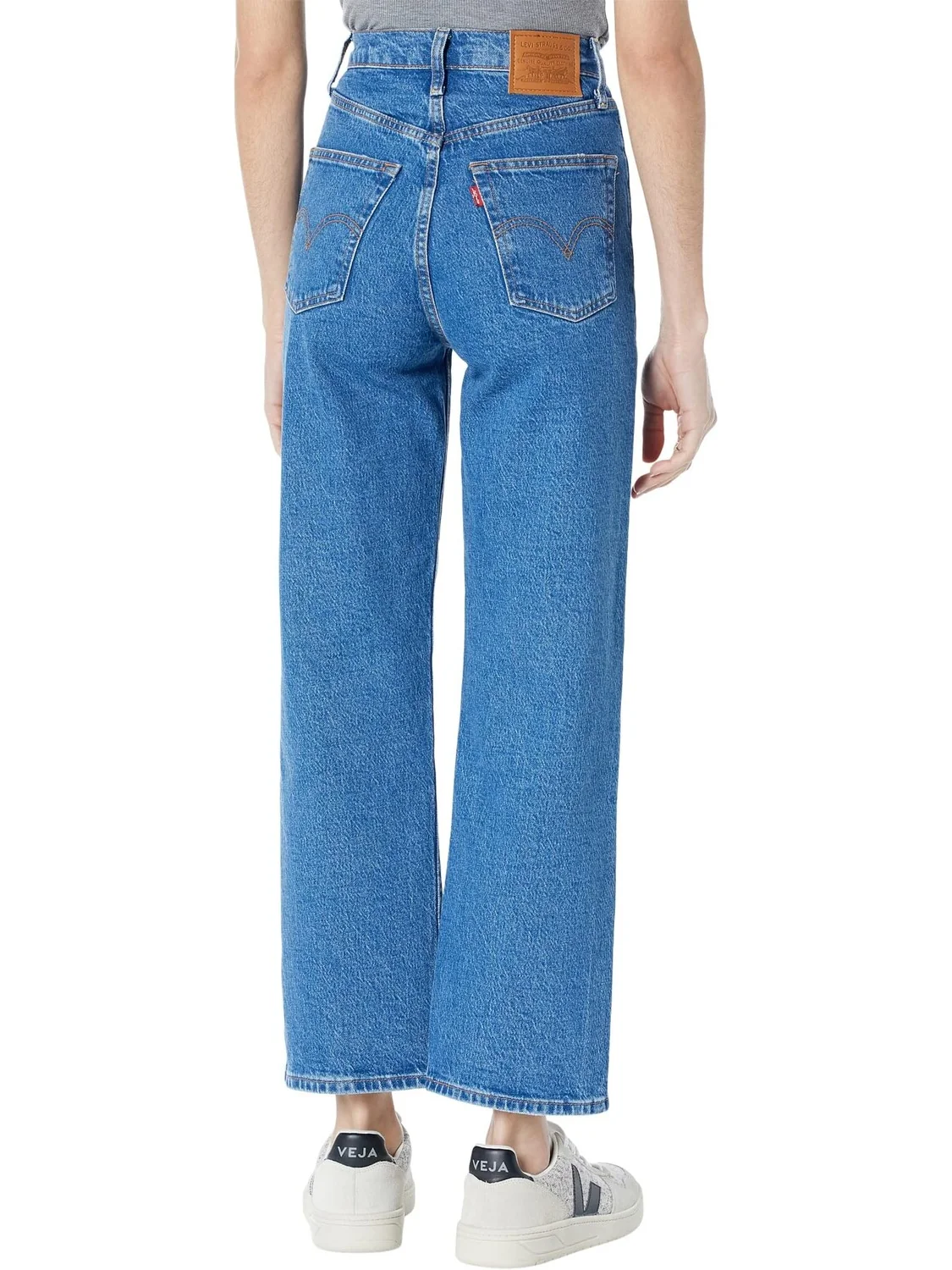 Джинсы Ribcage Straight Ankle Levi's — изображение 2 из 4, мульти