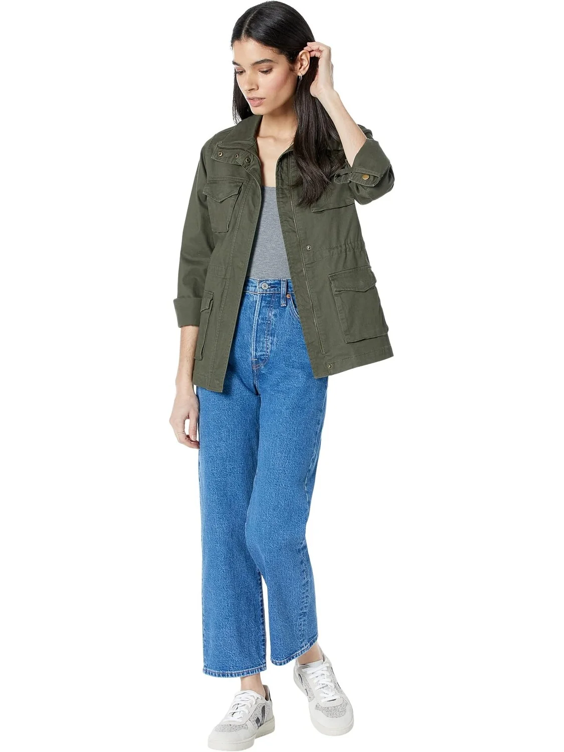 Джинсы Ribcage Straight Ankle Levi's — изображение 4 из 4, мульти