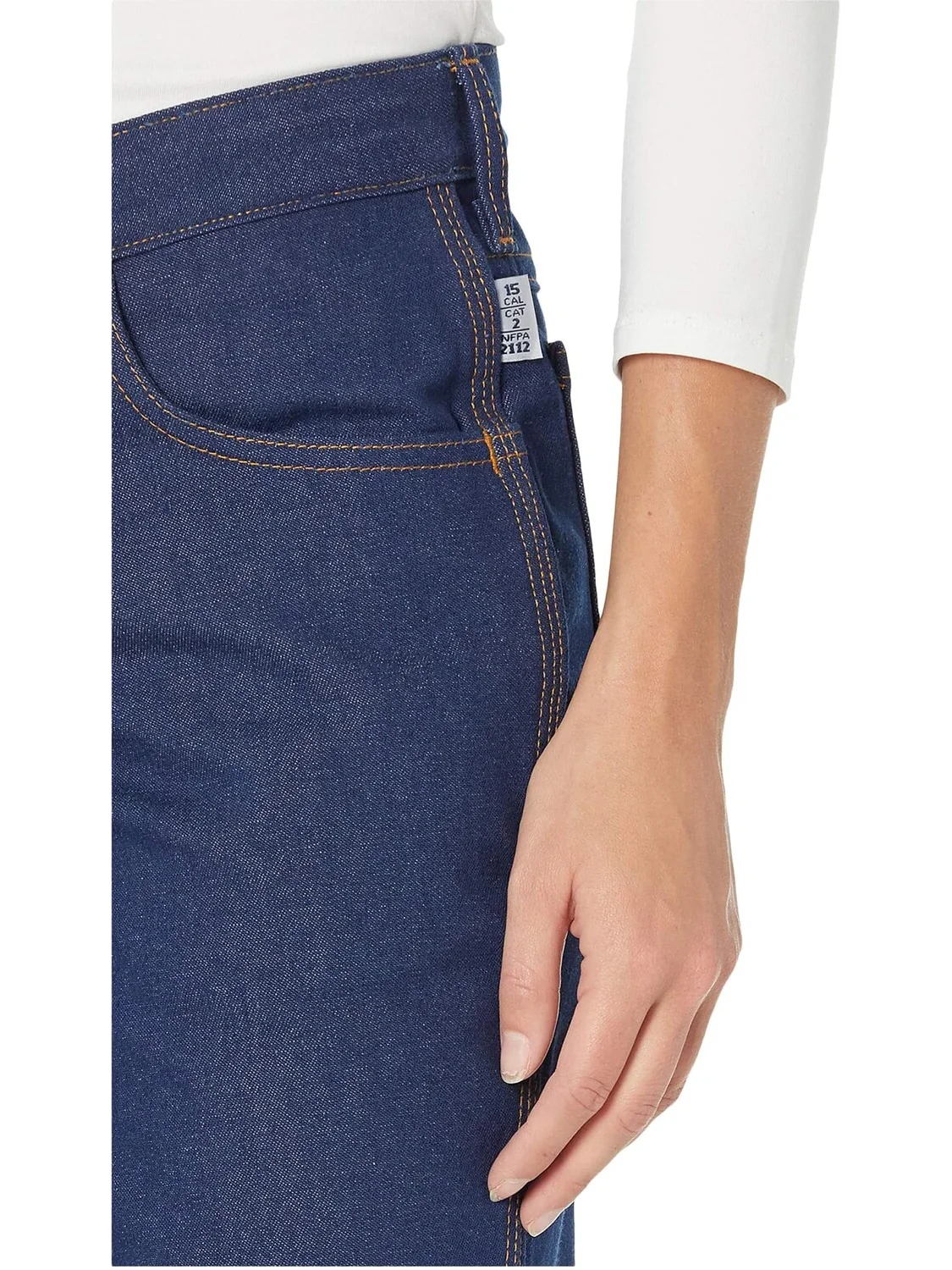 Брюки Amtex Denim Jeans Tyndale FRC — изображение 3 из 4, джинсовый синий