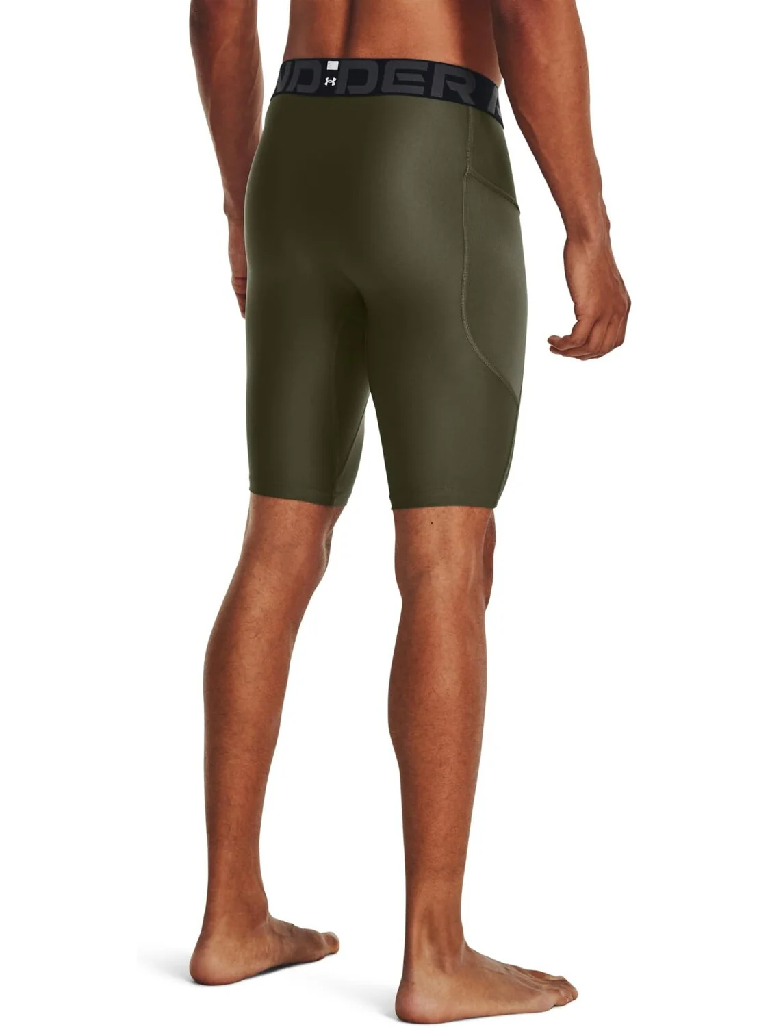 Длинные шорты Heatgear Armor Under Armour — изображение 2 из 3, зеленый/белый