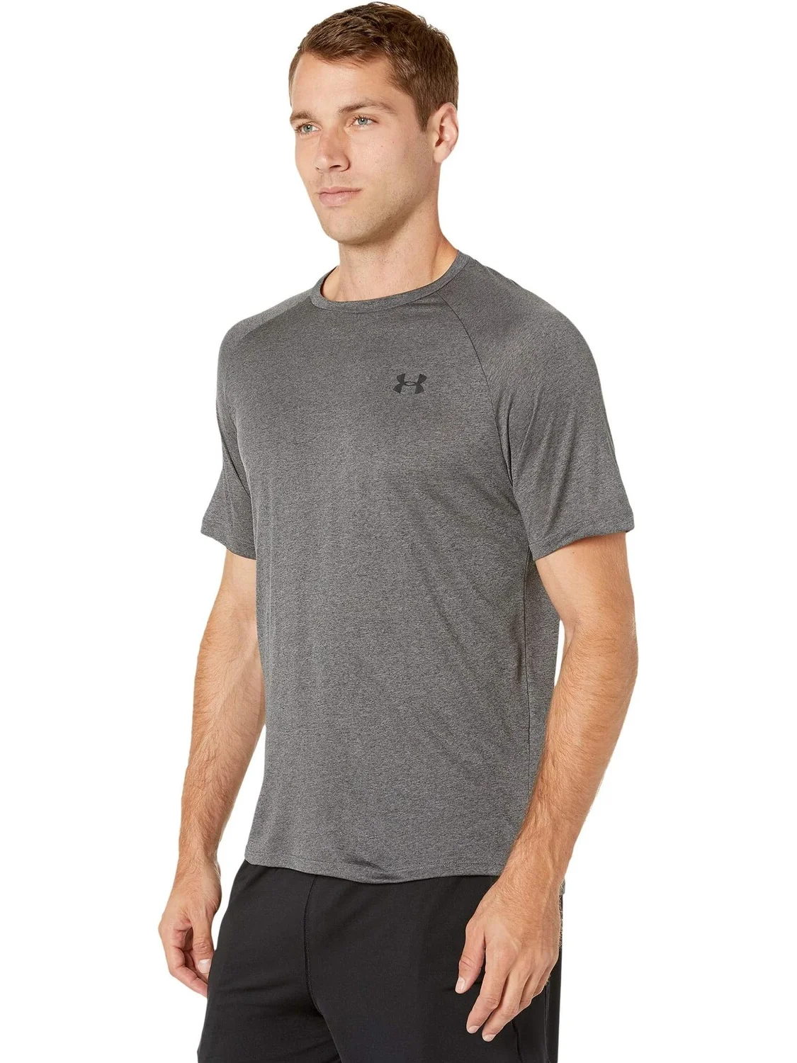 Футболка с короткими рукавами UA Tech Under Armour — изображение 2 из 4, черный