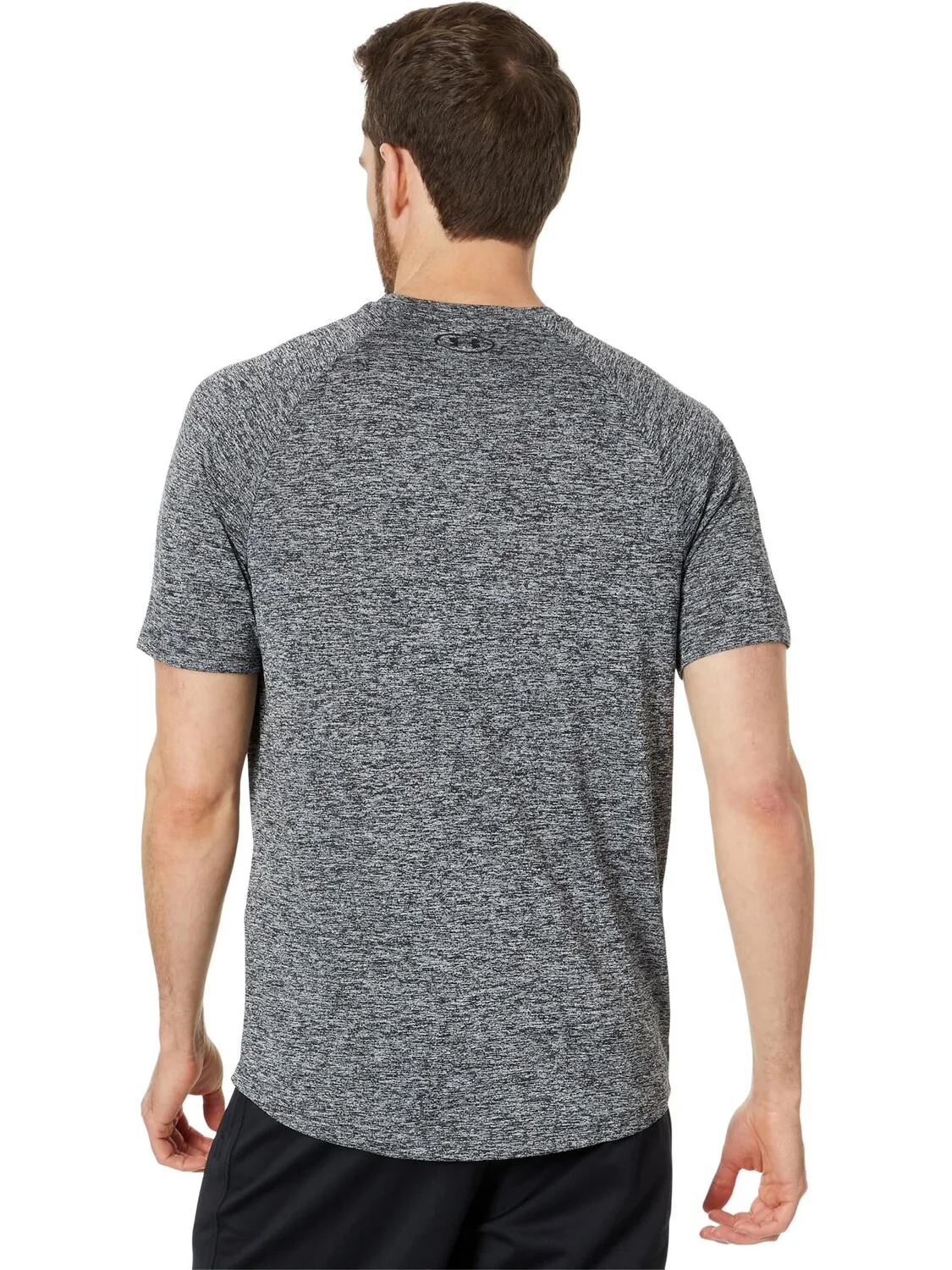 Футболка с короткими рукавами UA Tech Under Armour — изображение 3 из 4, черный/черный
