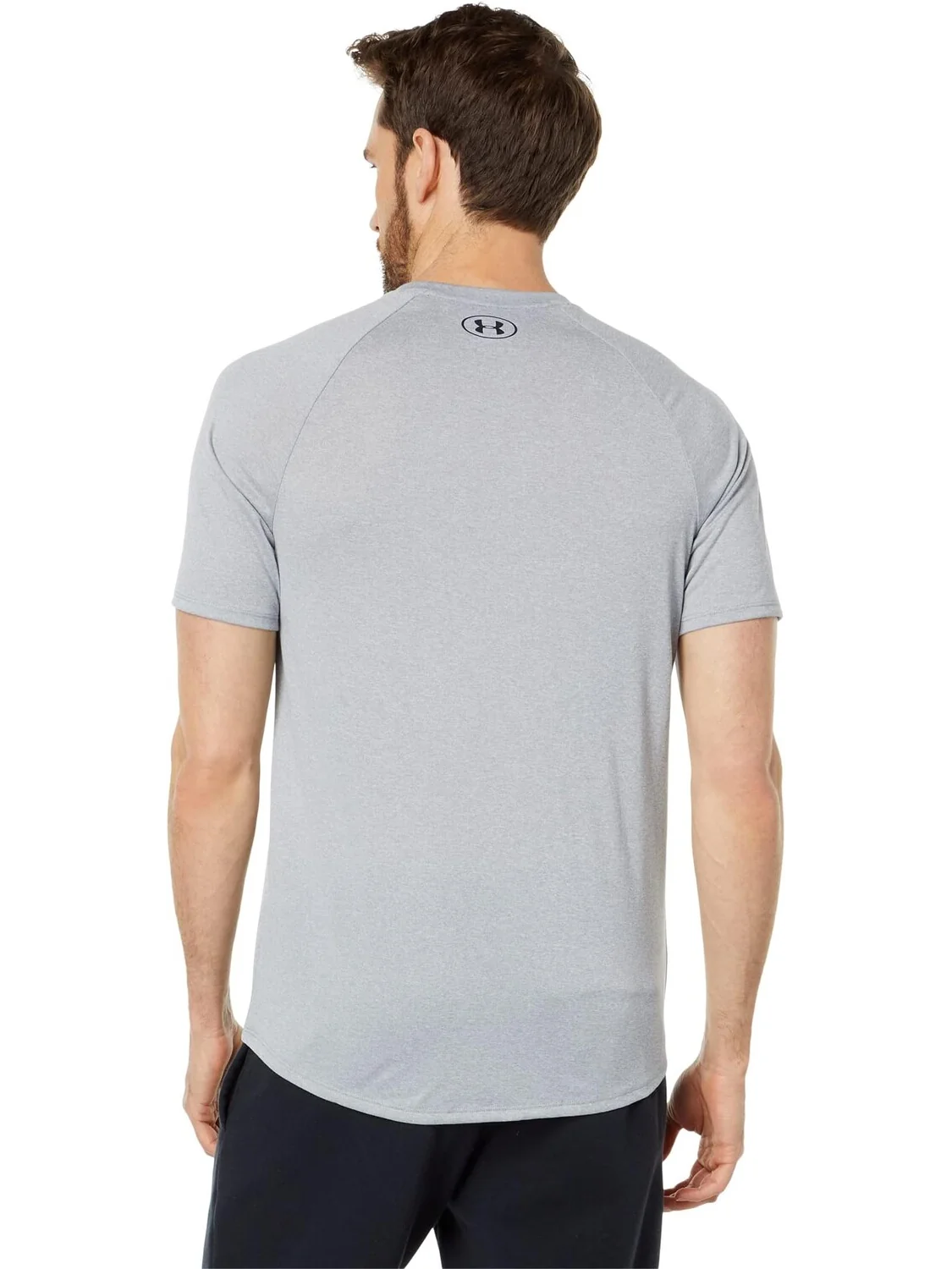 Футболка с короткими рукавами UA Tech Under Armour — изображение 2 из 4, светлый/черный