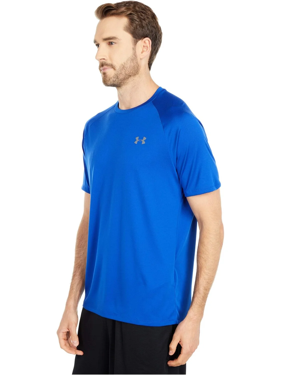 Футболка с короткими рукавами UA Tech Under Armour — изображение 2 из 4, графитовый