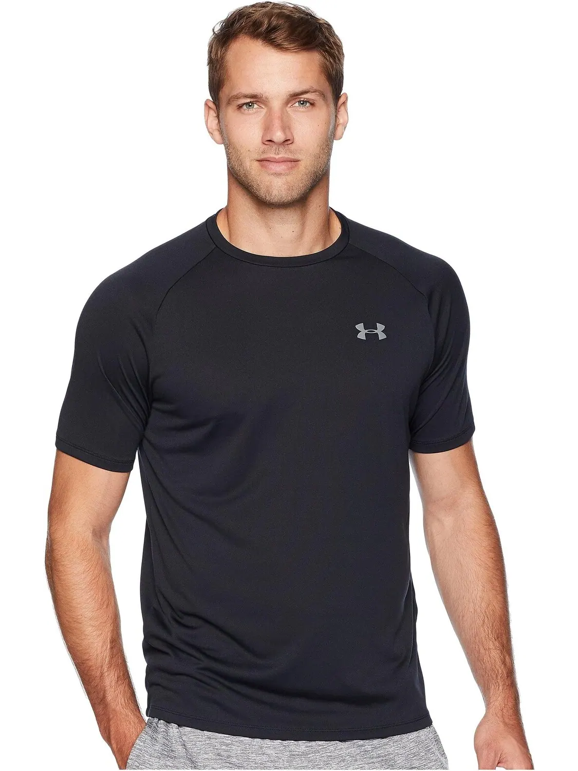 Футболка Under Armour UA Tech — изображение 1 из 4, черный/графитовый