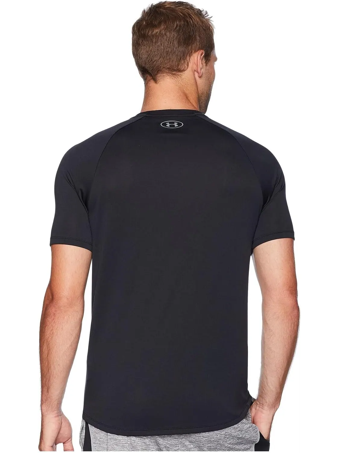 Футболка Under Armour UA Tech — изображение 3 из 4, черный/графитовый