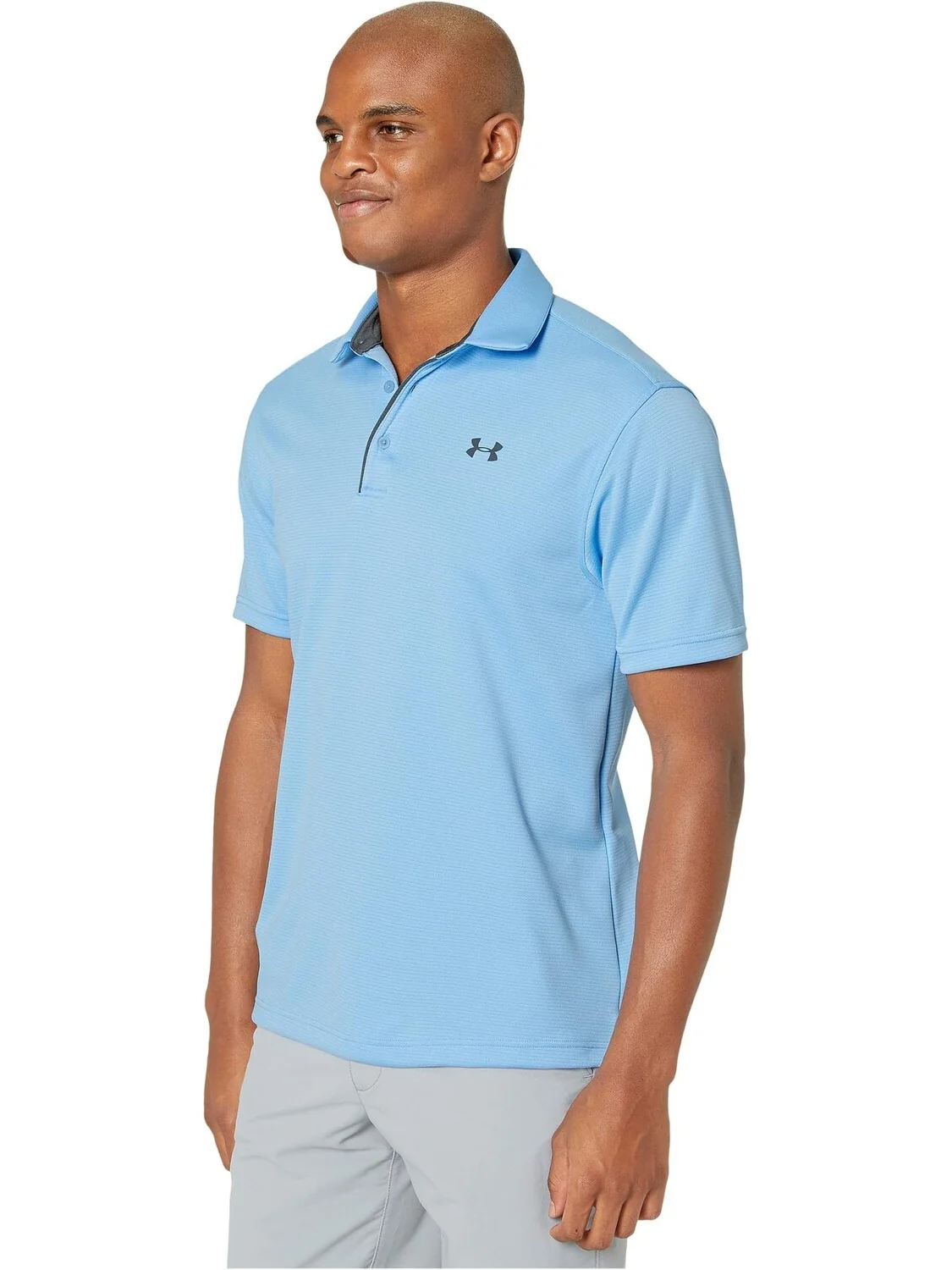 Техническое поло Under Armour Golf — изображение 2 из 4, синий/серый