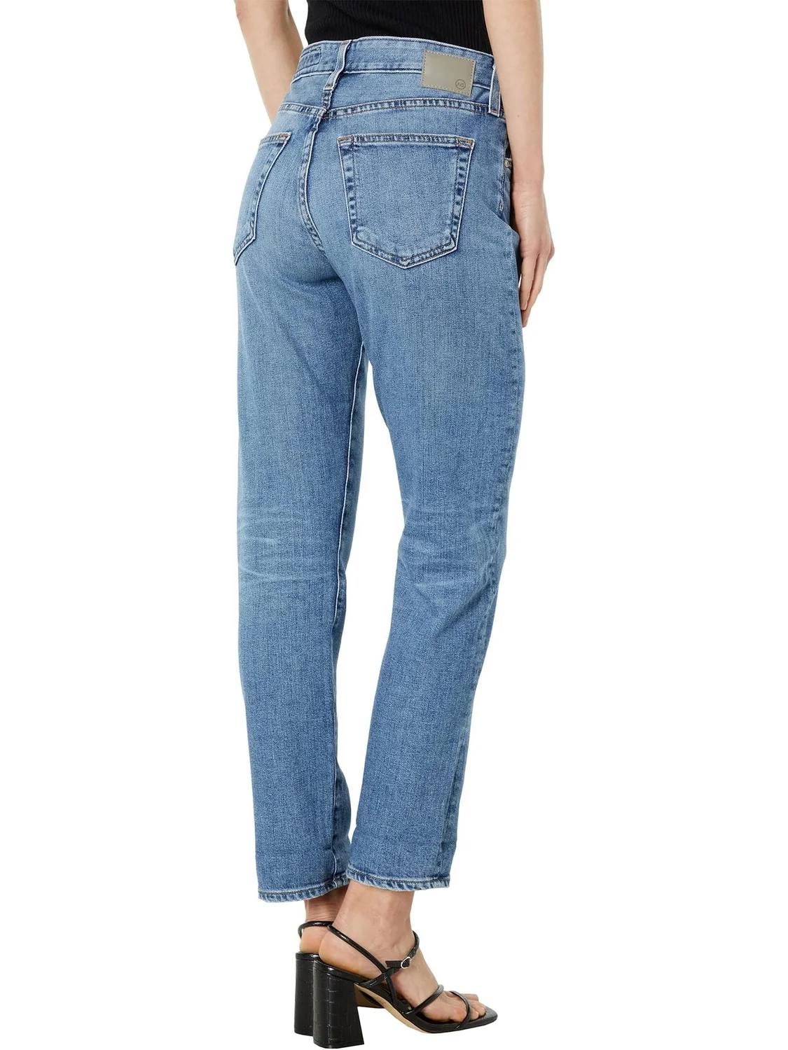 Джинсы Ex-boyfriend Slouchy Slim in 16 Years Hudson AG Jeans, цвет 16 Years Hudson — изображение 2 из 4