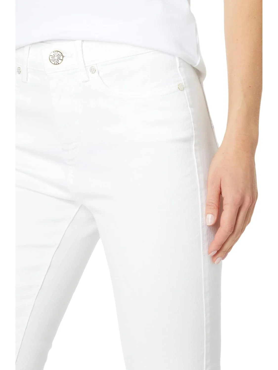 Джинсы South Ocean High-Rise Skinny Jeans in Resort White Lilly Pulitzer — изображение 3 из 4, белый