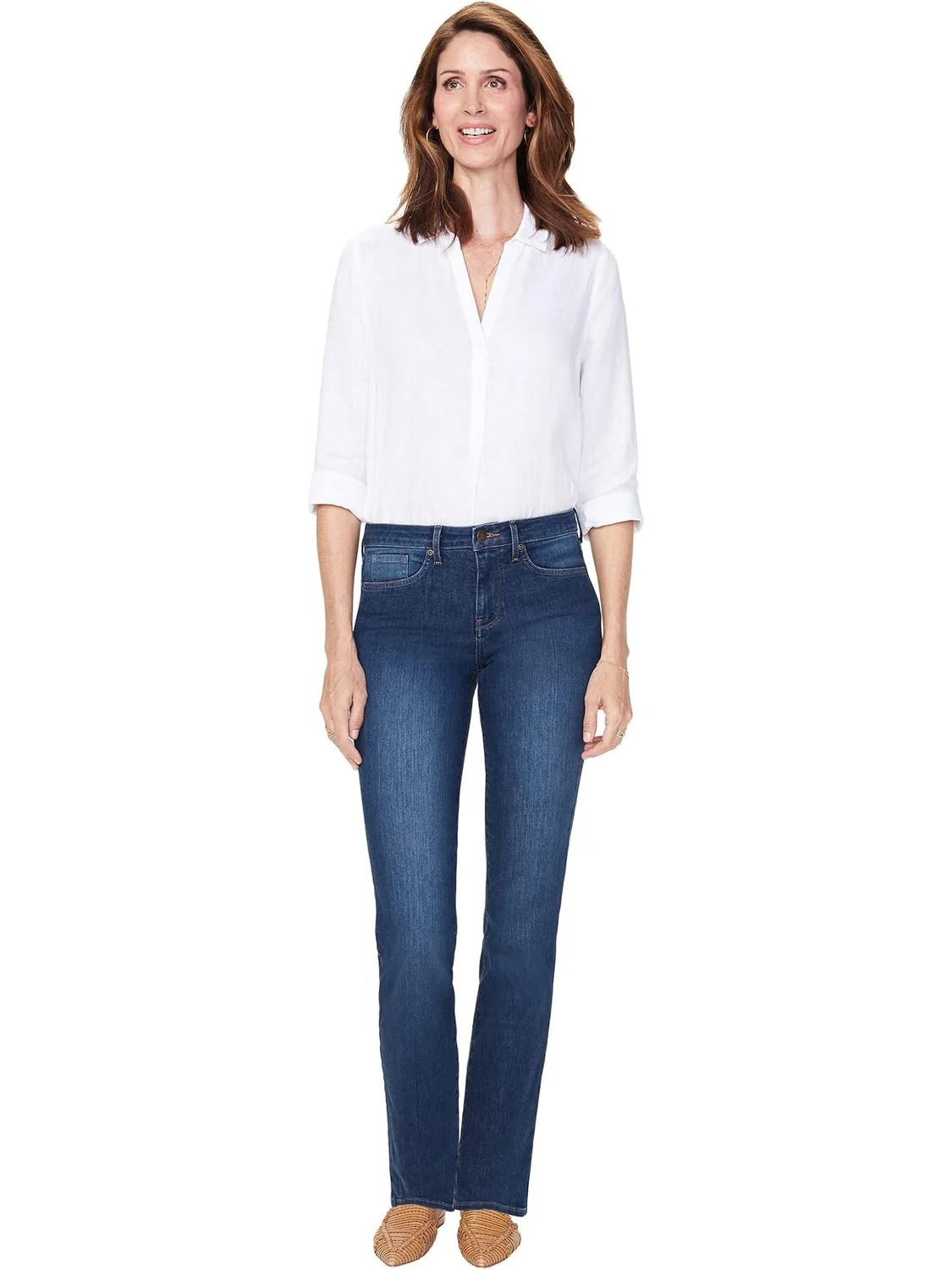 Джинсы Sheri Slim in Quinn NYDJ, цвет Quinn