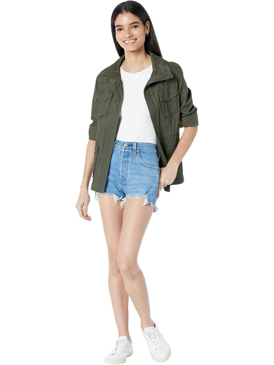 Шорты Levi's Womens 501 High-Rise, цвет Jazz Solo — изображение 4 из 4