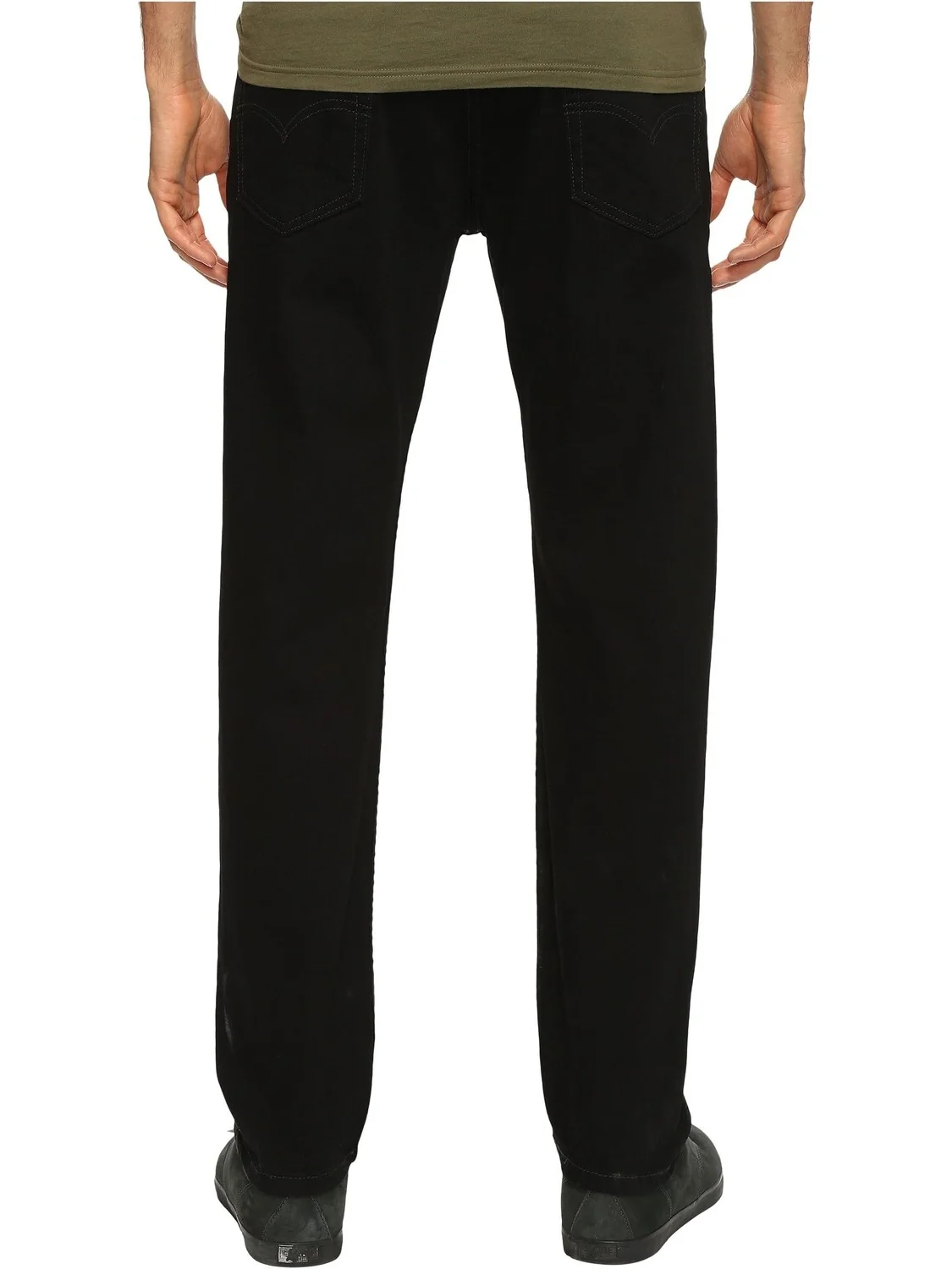 Джинсы Levi's 502 Regular Taper Fit — изображение 3 из 4, черный