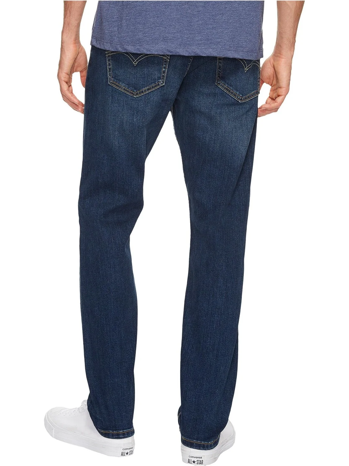 Джинсы 502 Regular Taper Fit Levi's, классический синий деним — изображение 3 из 6, панда