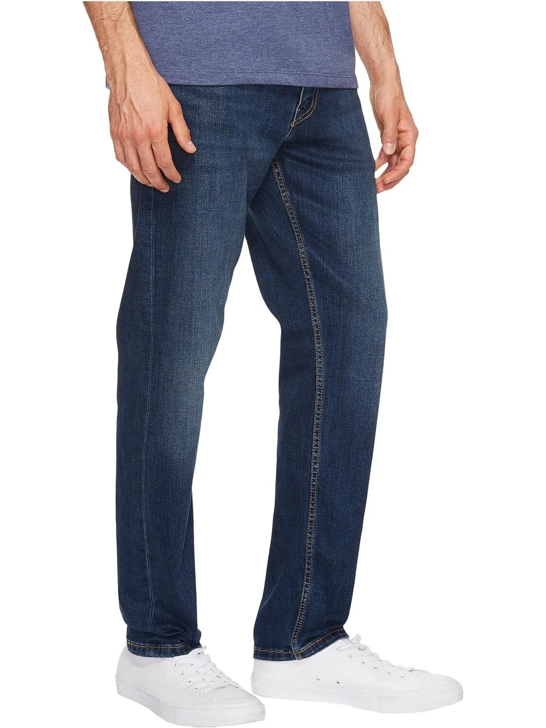 Джинсы 502 Regular Taper Fit Levi's, классический синий деним — изображение 4 из 6, панда