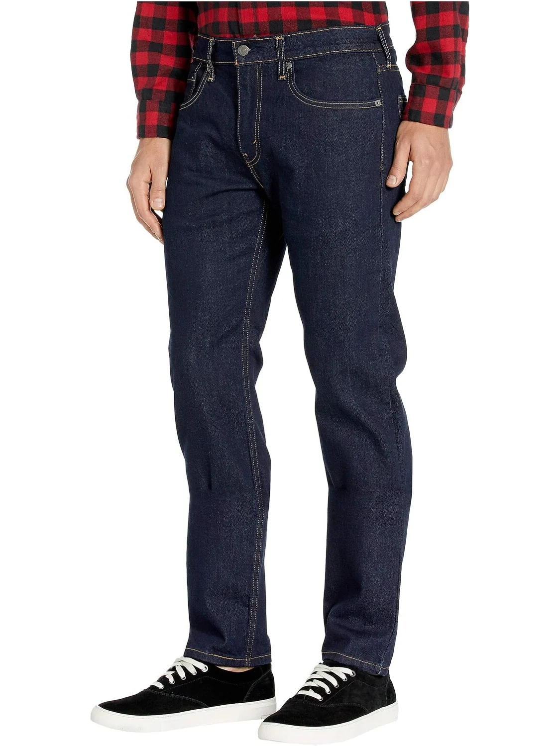 Джинсы Levi's 502 Regular Taper Fit — изображение 2 из 5, темно-синий