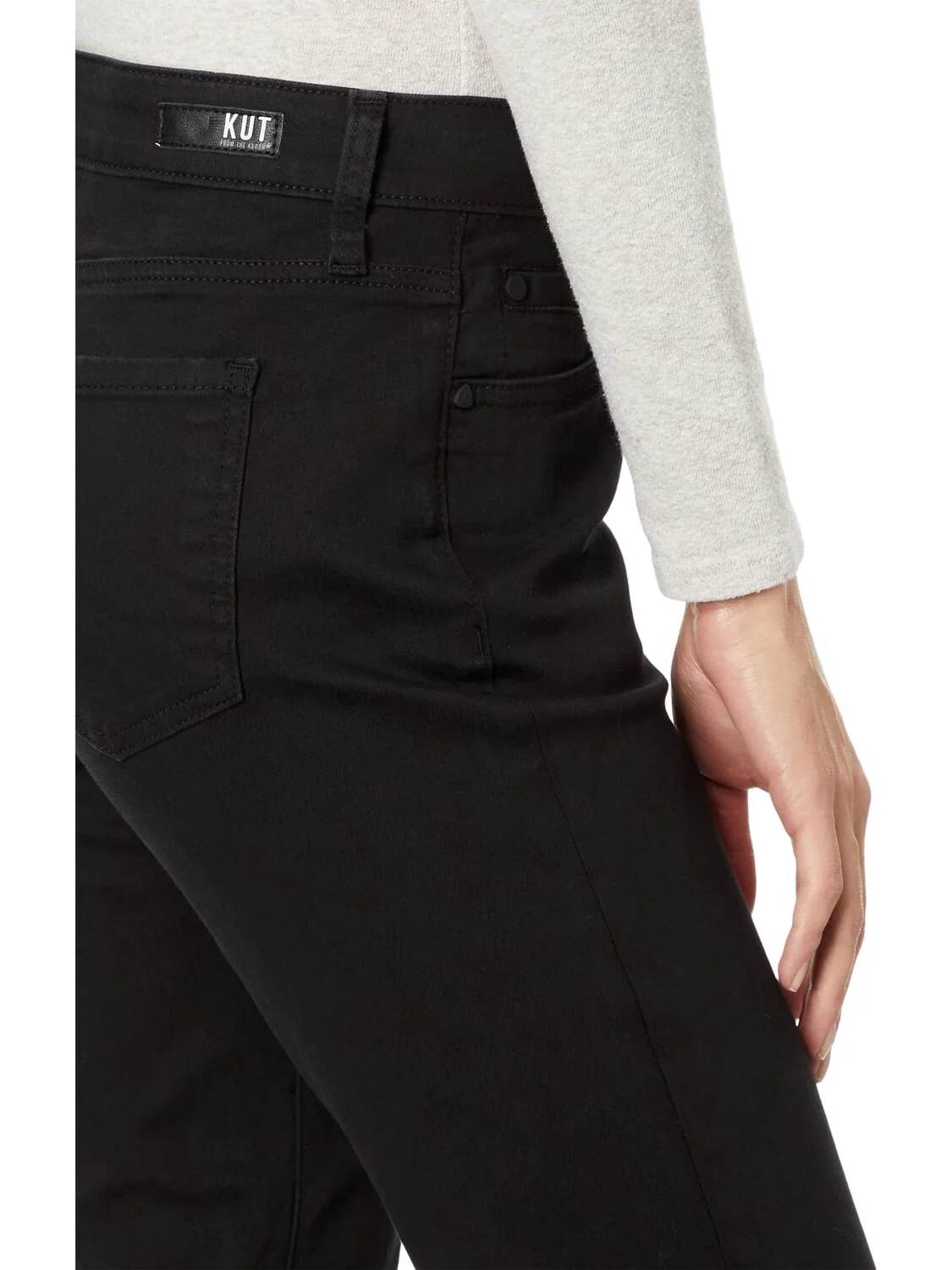 Джинсы Catherine Boyfriend Jeans KUT from the Kloth — изображение 3 из 4, черный