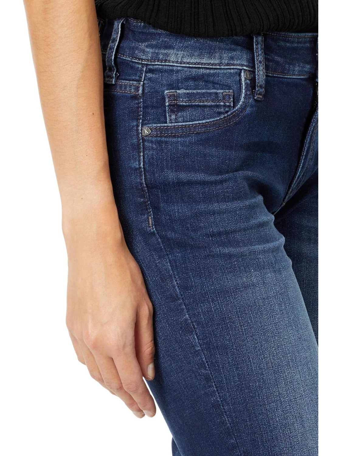 Джинсы Catherine Boyfriend Jeans KUT from the Kloth, цвет Invigorated/Euro Base Wash — изображение 3 из 4