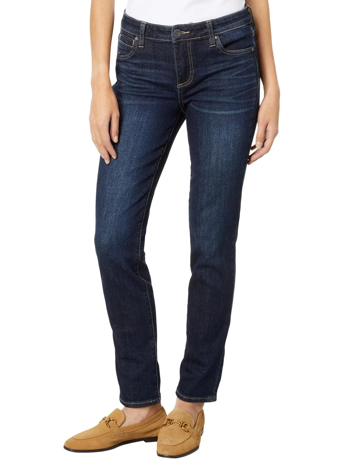 Джинсы Catherine Boyfriend Jeans KUT from the Kloth — изображение 1 из 4, королевский