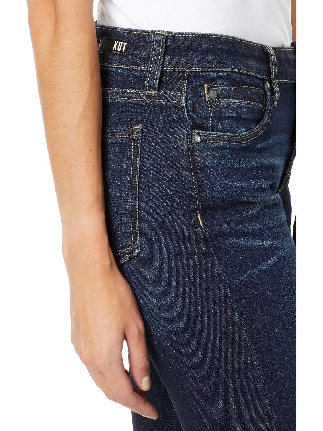 Джинсы Catherine Boyfriend Jeans KUT from the Kloth — изображение 3 из 4, королевский